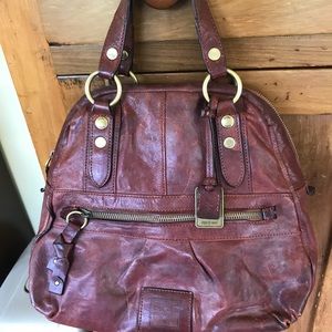 Frye Brown Leather backpack/purse